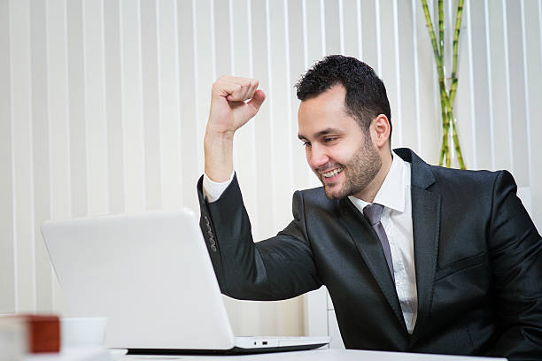 istock Successful handsome businessman. 469096634