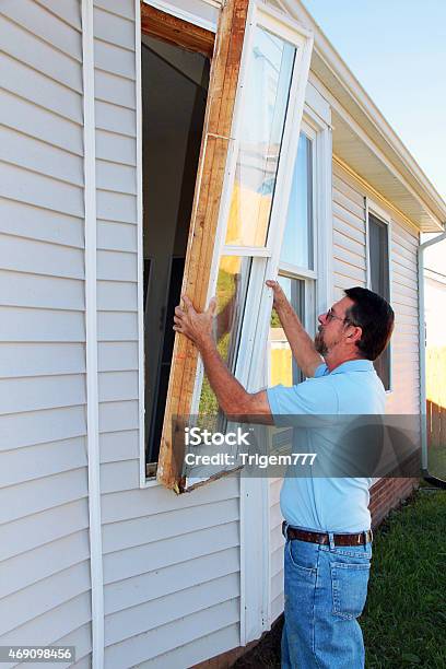 Window Replacement Stock Photo - Download Image Now - Energy Efficient, Window, Architecture