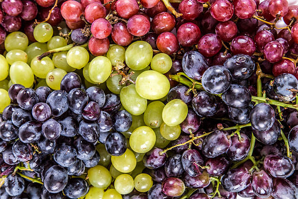 istock pile of grapes on stem 469105667