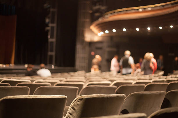 theater seats theater seats rehearsal photos stock pictures, royalty-free photos & images