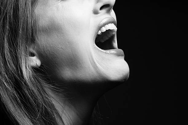 istock Woman Screaming In Horror 469110410