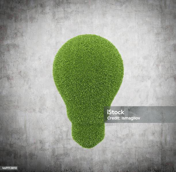 Grass Lamp Stock Photo - Download Image Now - 2015, Business, Creativity