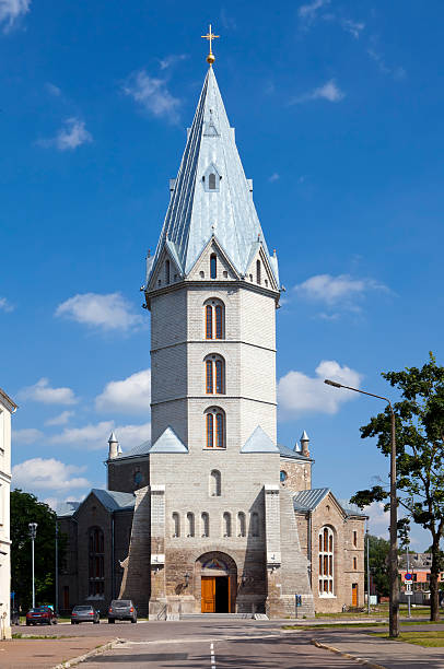 istock Alexander's Lutheran church in Narva, Estonia 469114244