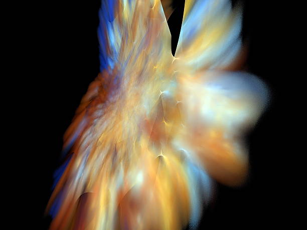 istock Digital Fractal on Black 469115724