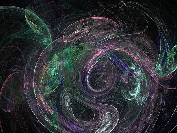istock Digital Fractal on Black 469115866