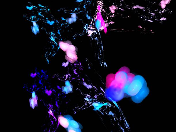 istock Digital Fractal on Black 469115878