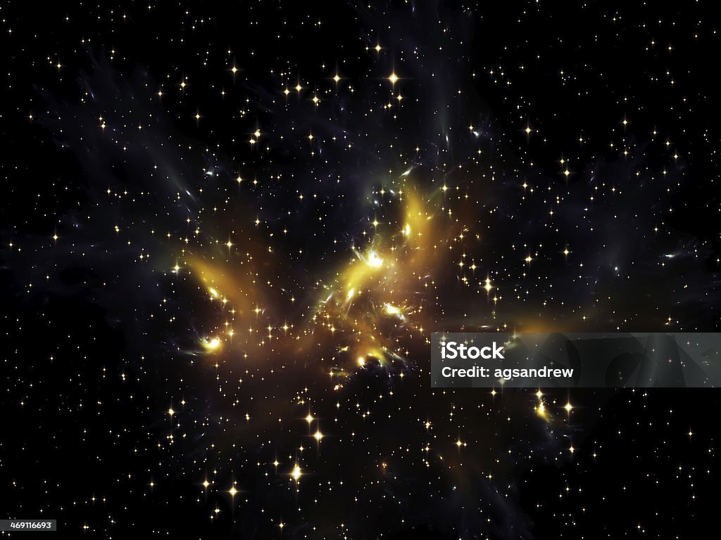 Nebulosa virtuali - Foto stock royalty-free di Alieno