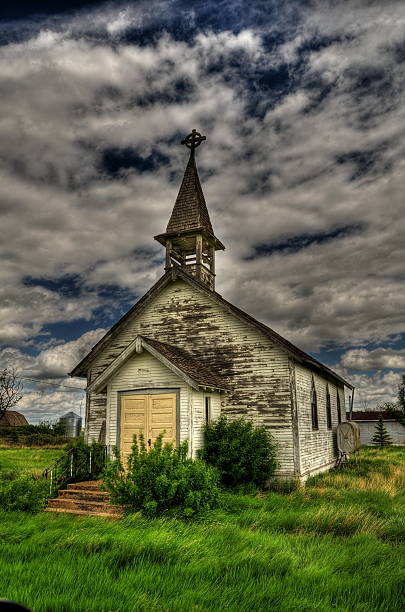 istock Abandoned Desert Church 469120693