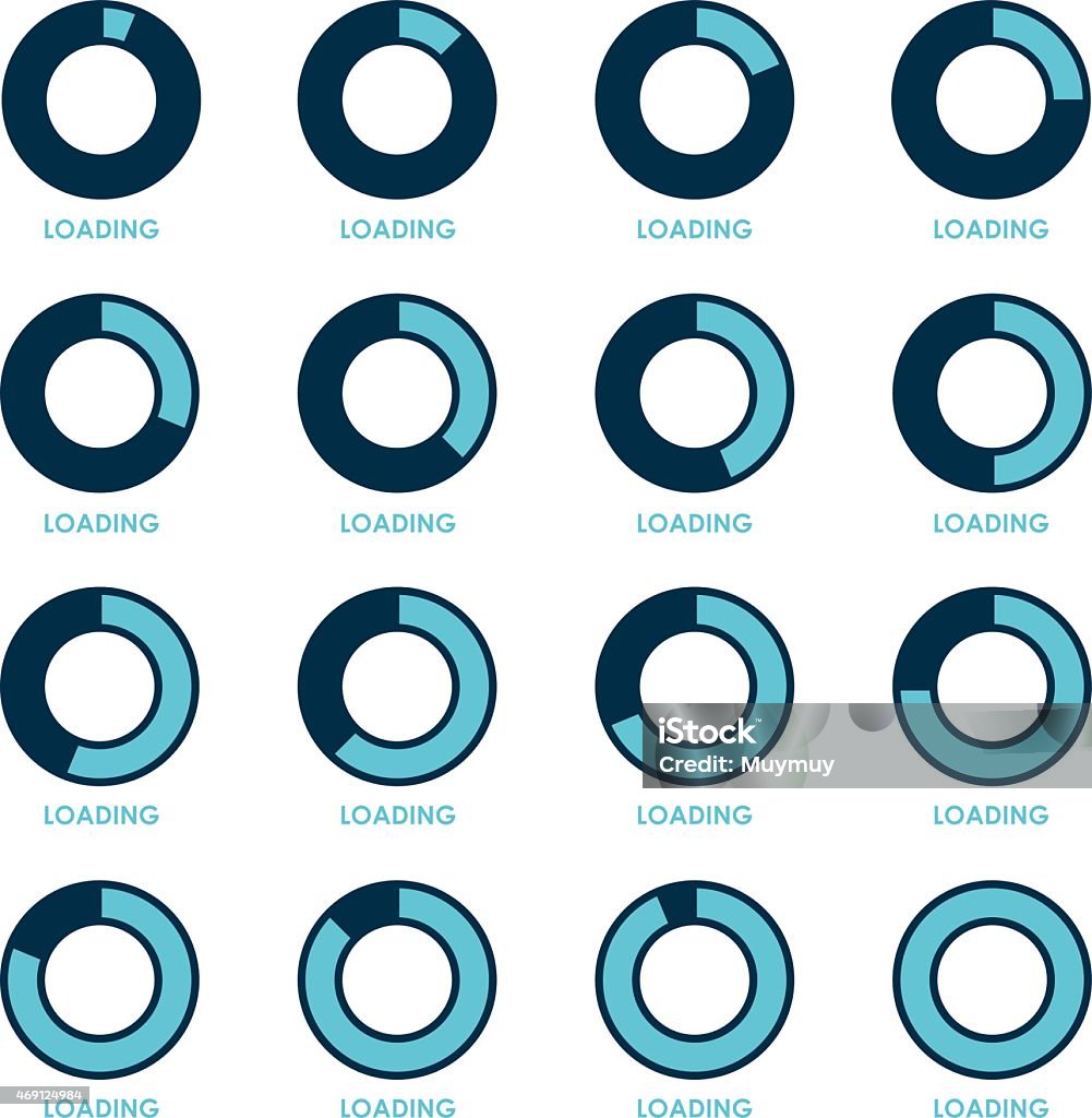 Loading Data Indicator Indicator Loading Stock Illustration - Download Image Now ...