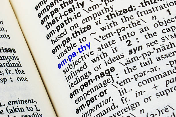 istock Empathy. Closeup of dictionary word entry. 469126068