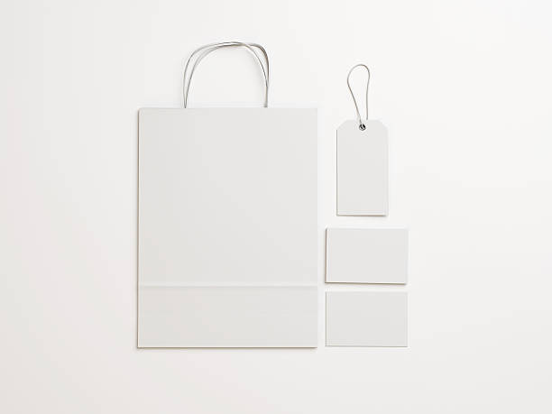 istock Set of  white identity elements for a shop 469130382