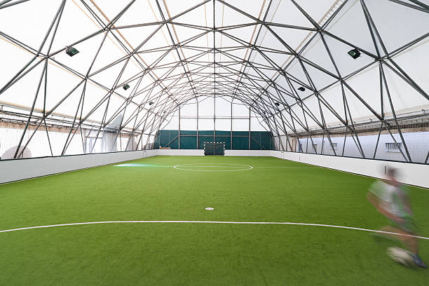 istock Indoor soccer stadium 469131210