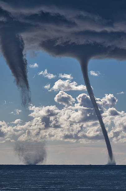 istock Tornados over the mediterranean sea 469134494
