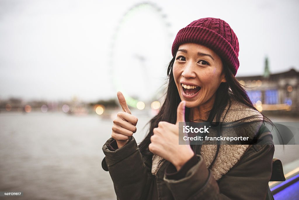 Chinesische Touristen in london - Lizenzfrei Asiatischer und Indischer Abstammung Stock-Foto