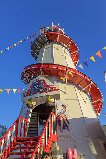 parque de atracciones - above worcestershire editorial vacations fotografías e imágenes de stock