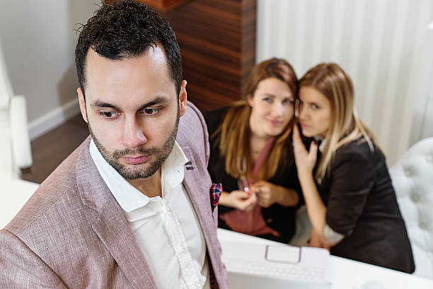 istock Gossip girls, businessman. 469142968