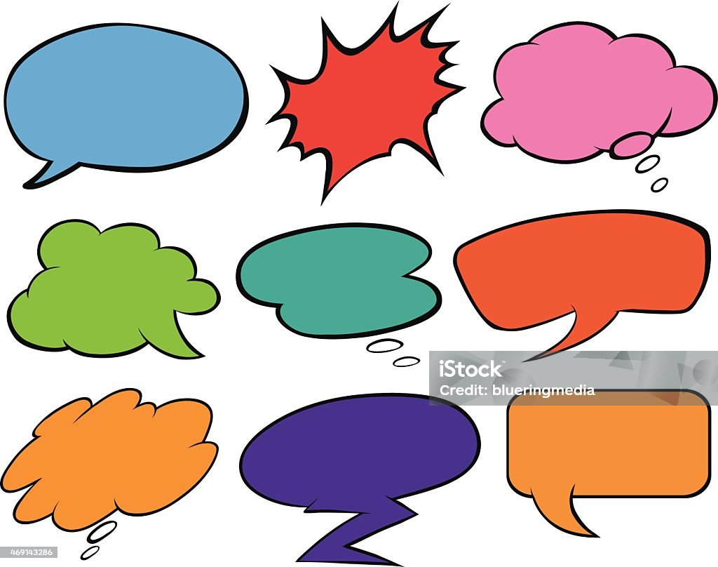 Empty Callouts Empty Callout Templates Stock Illustration - Download Image Now - 2015 ...