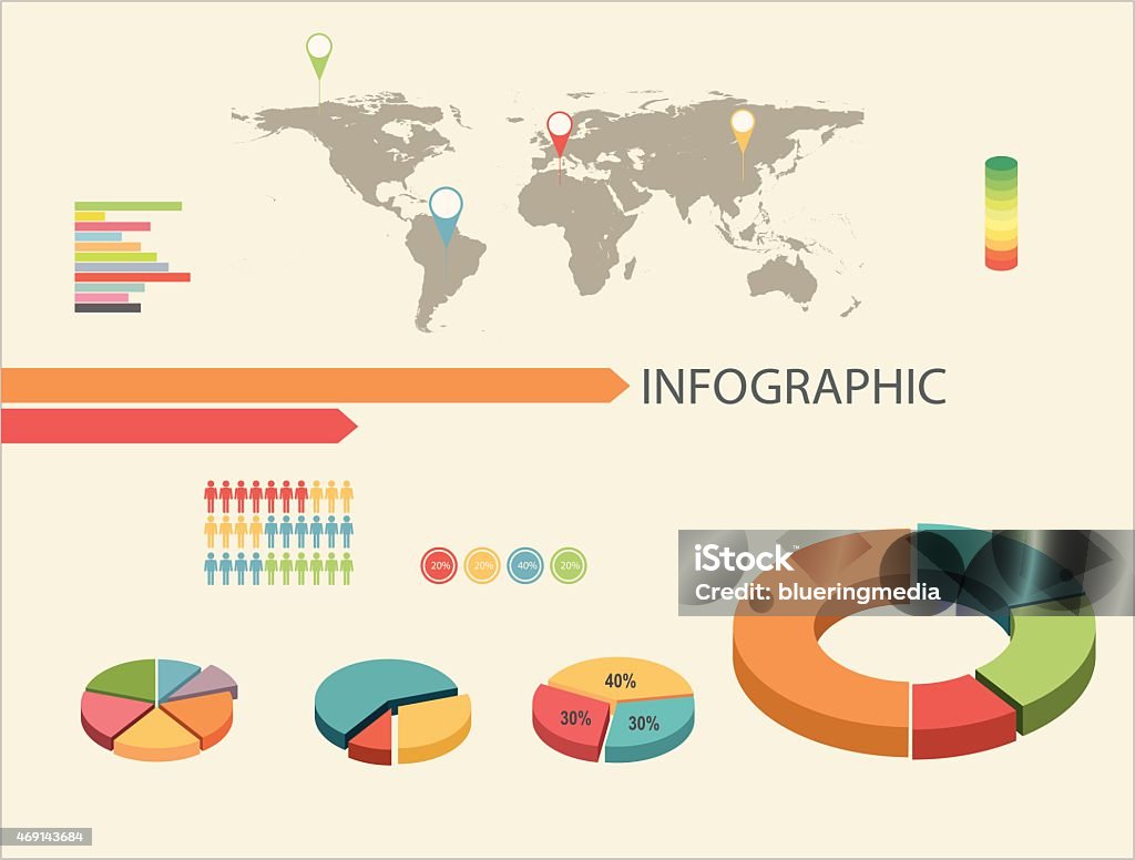 Map. Graphical Picture Graphical Interface Showing A Map Stock Illustration - Download Image ...