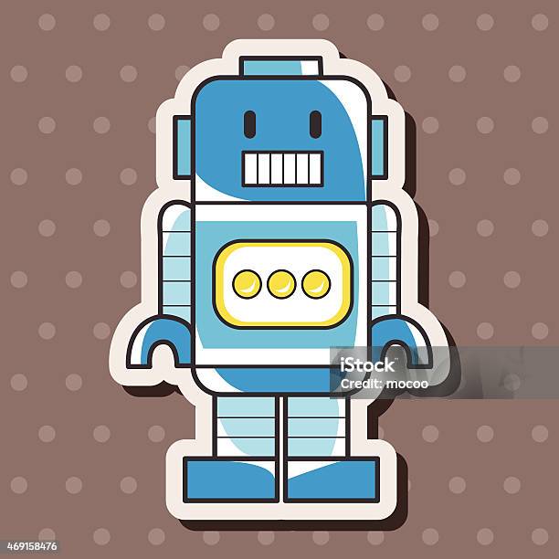 Robotics Theme Vector Robot Theme Elements Vectoreps Stock Illustration - Download Image Now ...