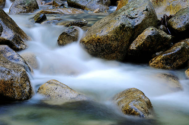 istock River rocks sitting in slow moving water 469159030