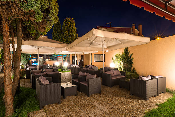 istock Summer terrace of restaurant 469162608
