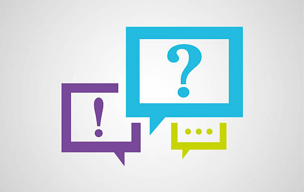 Clean and color speech balloons with simbols