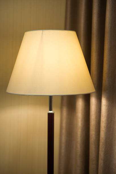 istock yellow light from the lamp 469163586