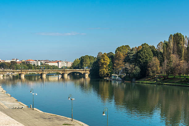 istock Reflection in the Po River, Turin 469163636
