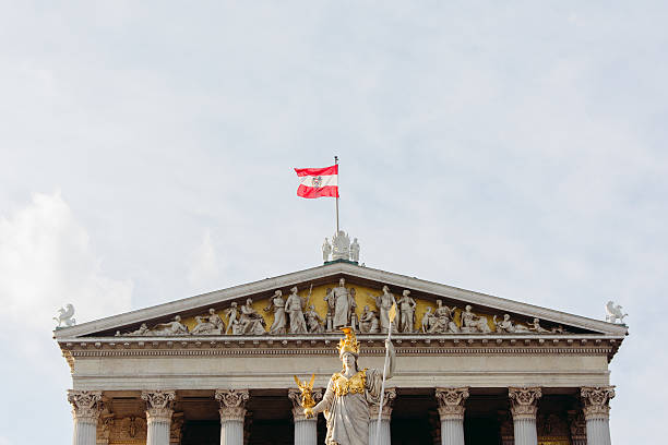 istock Austrian parliament in Vienna, Austria. 469164257