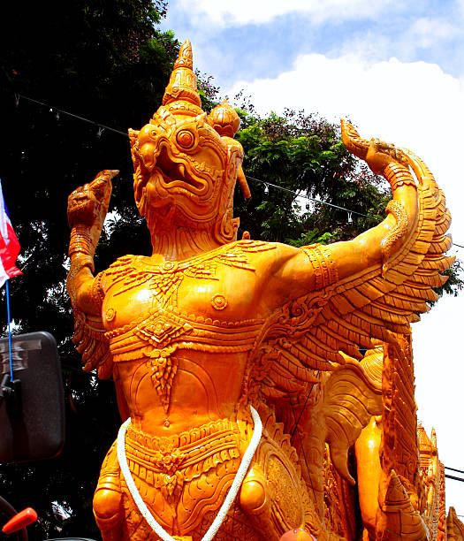 istock Thai style Candle Festival  Ubonratchathani Thailand 469165771