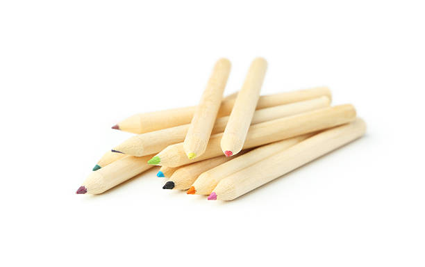 istock Colour pencils isolated on white 469168238