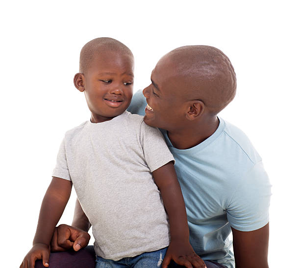 istock father and son looking at each other 469171102