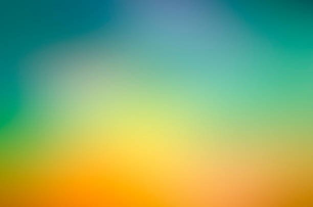 istock Abstract blue and green nature colored blurred background 469174222