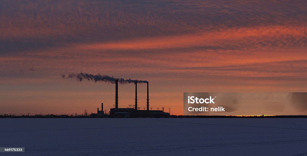 Treibhauseffekt - Lizenzfrei Abenddämmerung Stock-Foto