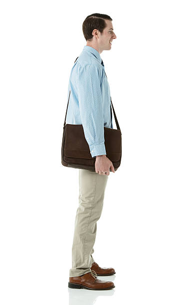 istock Side view of businessman standing 469181803