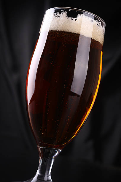 istock Glass of amber ale 469182096