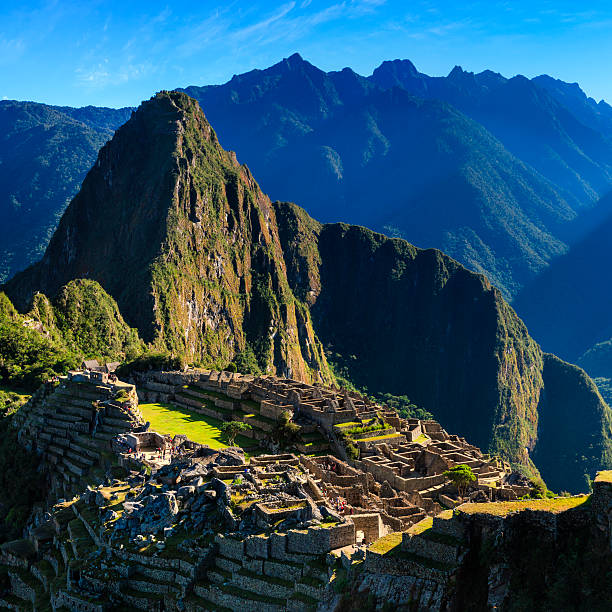 istock Panoramic view of Machu Picchu 469182784