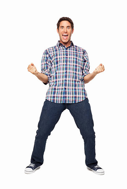 istock Excited Young Man - Isolated 469186353