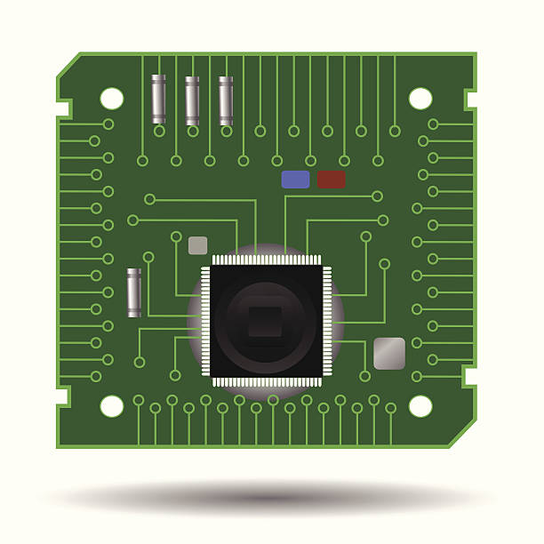 Computer Chip Figure 1,000+ Silicon Computer Chip Stock Illustrations, Royalty-Free Vector ...