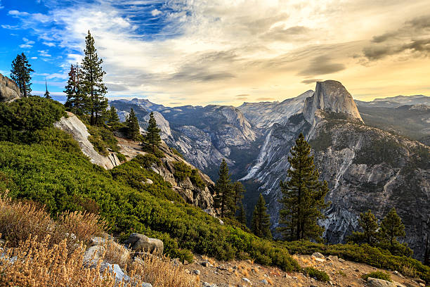 istock Half dome mountain in yosemite national park 469191318