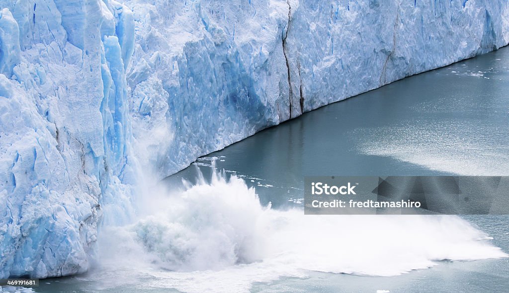 Perito Moreno - Falling down Glacier 12 Collapsing Stack Adventure Stock Photo