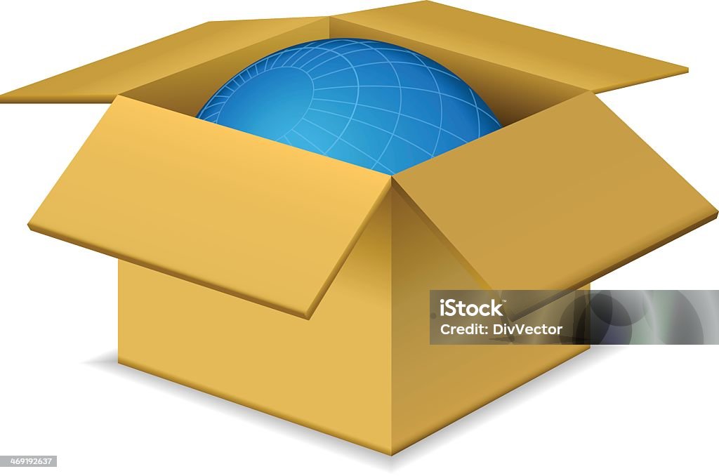 Global Shipping vector illustration of Global Shipping,eps 10 Inside Of stock vector