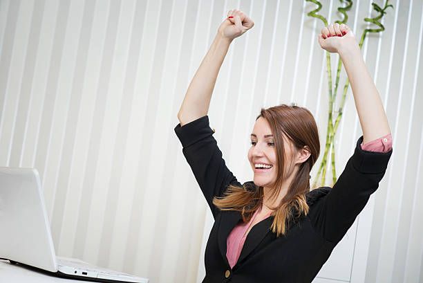 istock Successful business woman. 469193036