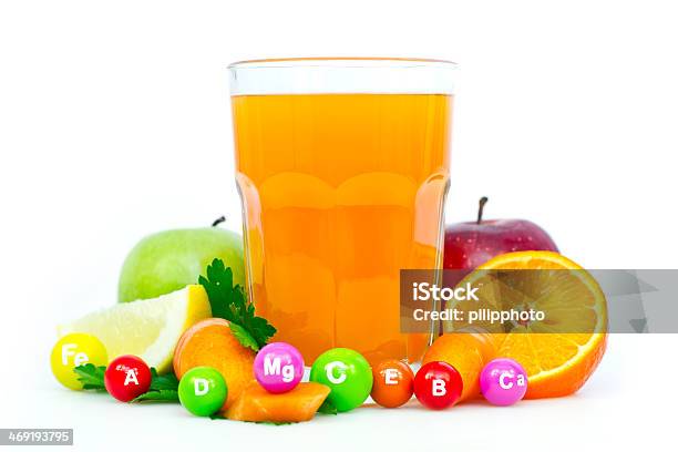 Fresh And Healthy Multivitamin Juice Stock Photo - Download Image Now - Apple - Fruit, Calcium, Carrot