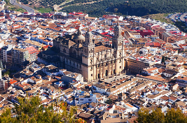 istock Jaen Cathedral from hill.   Spain 469197124