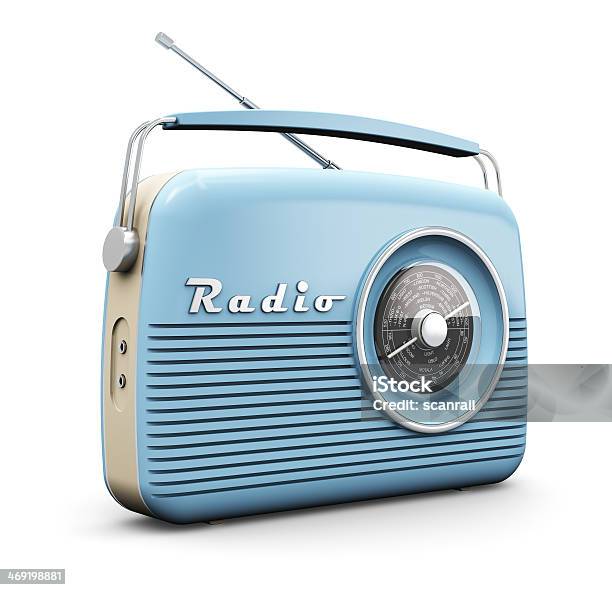 Vintage Radio Stock Photo - Download Image Now - Radio, Old-fashioned, Retro Style