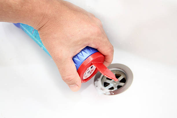 istock The process of cleaning the sink basin 469200150