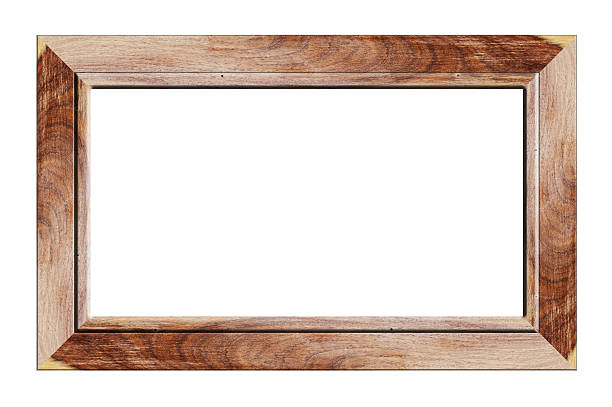 istock photo frame by wood isolated on white background 469200210