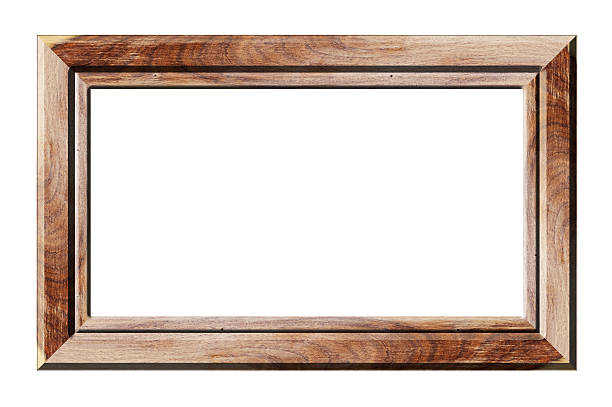 istock photo frame by wood isolated on white background 469200220