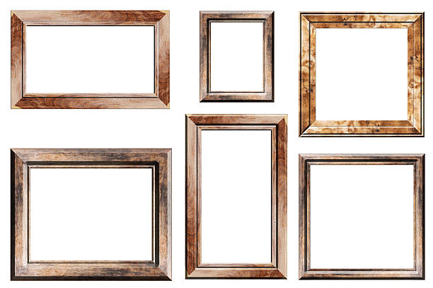 istock photo frame by wood isolated on white background 469200226